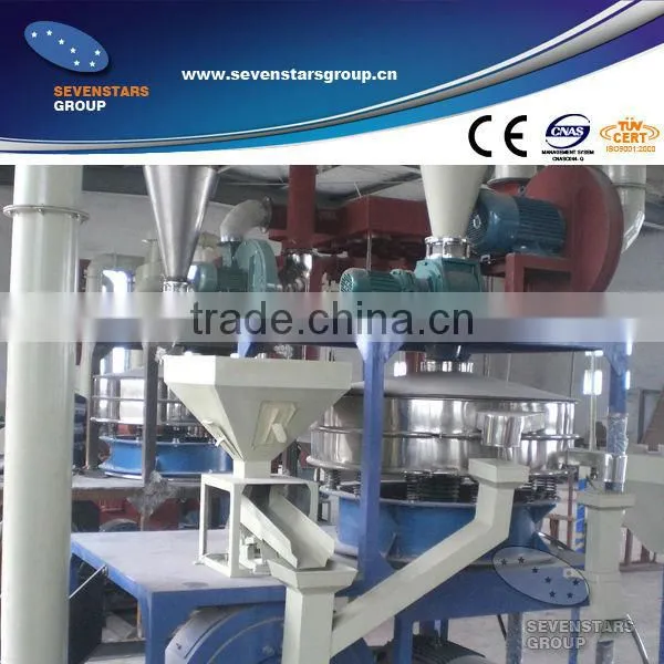 PVC PP PE grinding machine