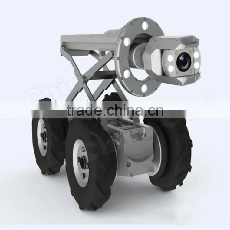 Newlys crawler pipe robot with camera