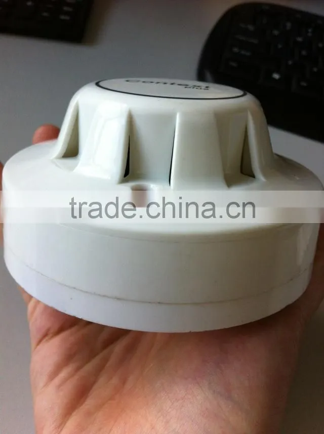 Addressable smoke detector for wireless fire alarm system