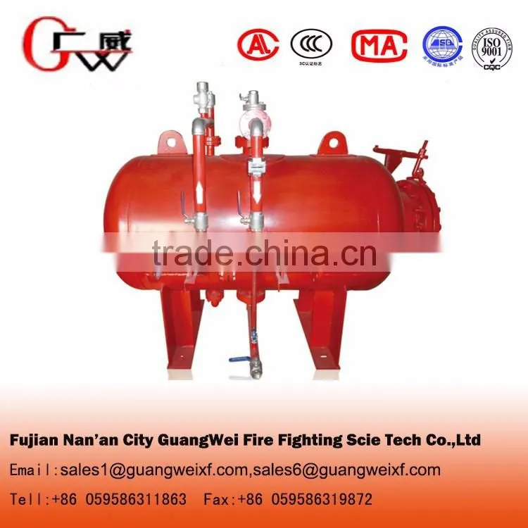 PHYM series bladder foam tank air and foam proportional mixing tank