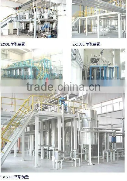 500Lx 3 Color pigment 100% SFE Co2 Supercritical solvent Extraction Equipment