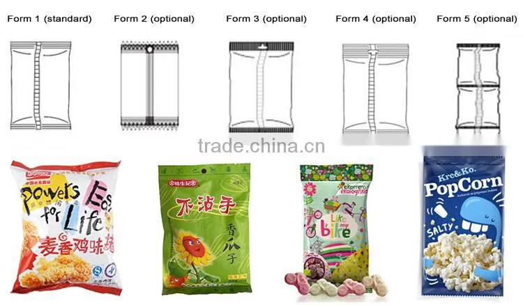 Vertical Weighting and Packing Machine for Food