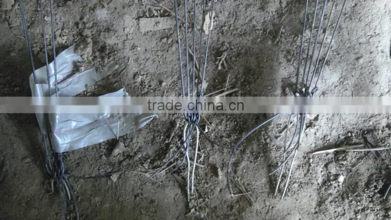 polyester material screen supporting wire, greenhouse wire with high breaking strength, anti uv wire polyester
