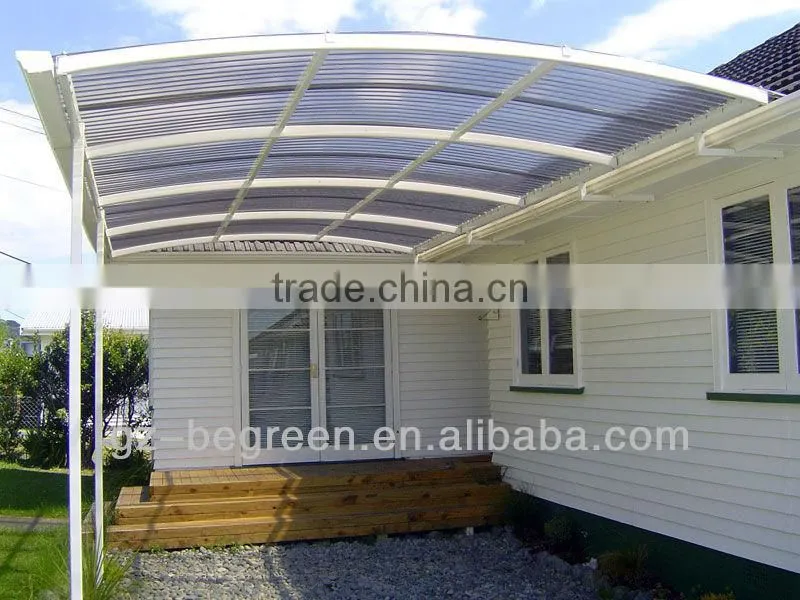 Guangzhou 3 layer polycarbonate hollow sheet