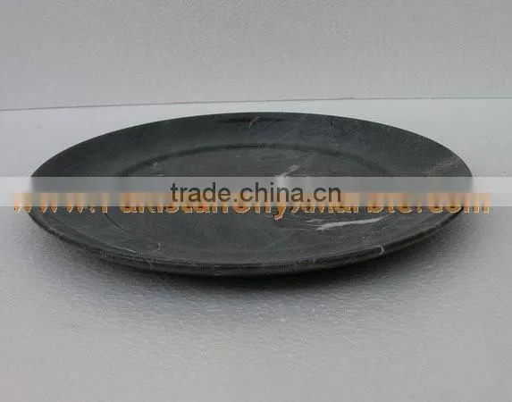 FINE QUALITY MARBLE PLATES HANDICRAFTS