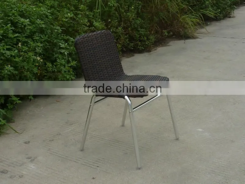 27071+643-5 polished aluminium frame garden furniture