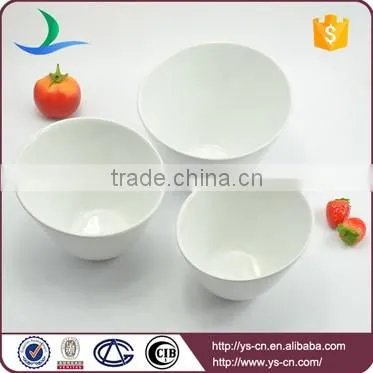 Wholesale cheap white ceramic bulk soup bowls