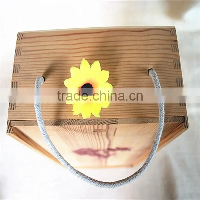 Cheap wood wine box wooden wine gift box for sale