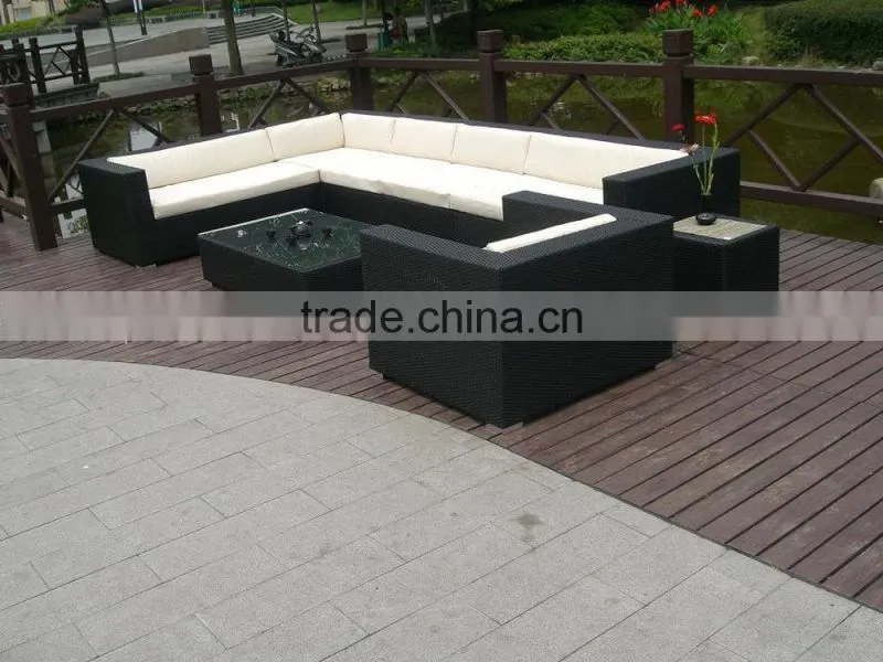 garden rattan sofa or outdoor sofa set or wicker sofa set