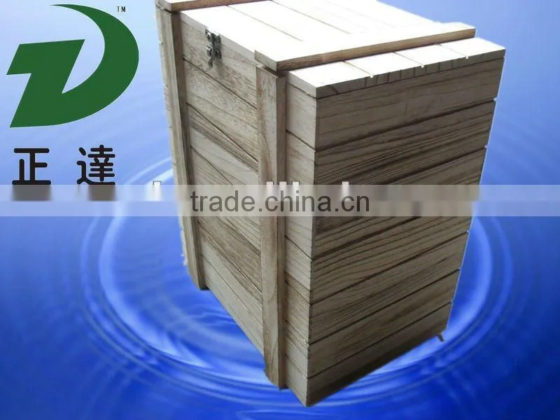 solid wood box