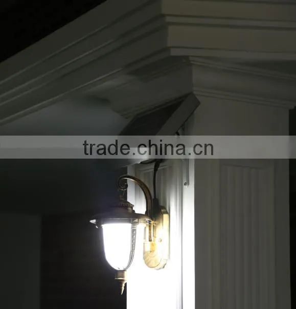 New style solar sensor wall-mounted light with long working time