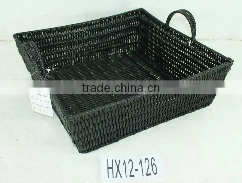 High Quality Customized plastic basket with handle