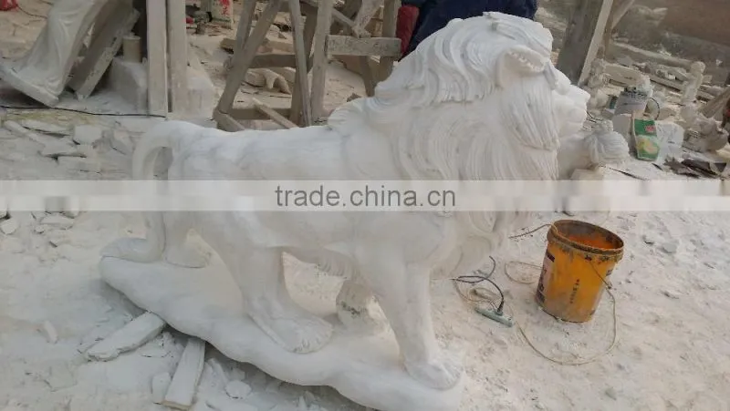 Martha White Marble Animal Sculpture Garden Sculpture Mrable Sculpture Stone
