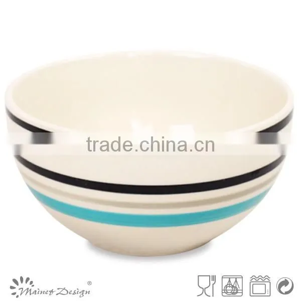 Houseware Colorful Hand Painted Rice Bowl