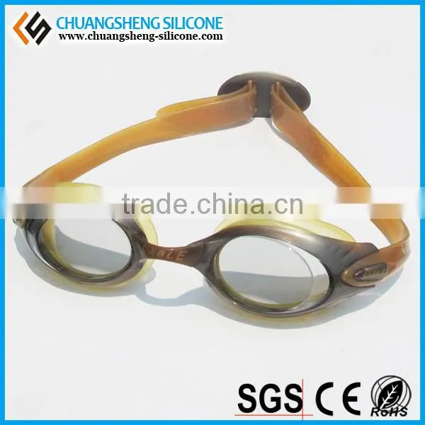 The most cool swimming googles, swim glasses, silicone unisex swim accessory