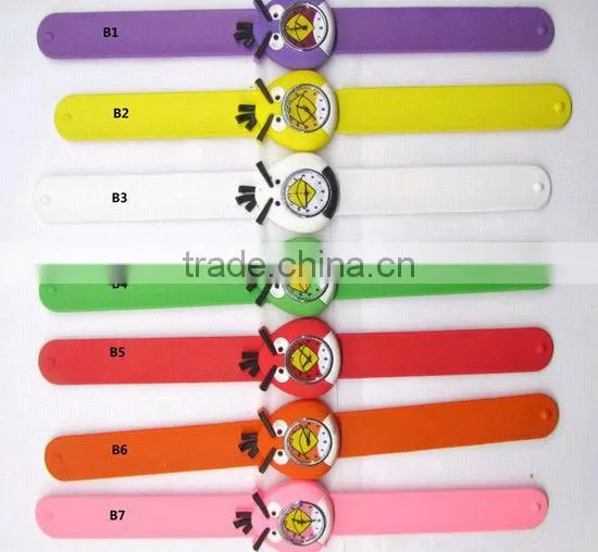 2013 hot sale silicone children slap watch