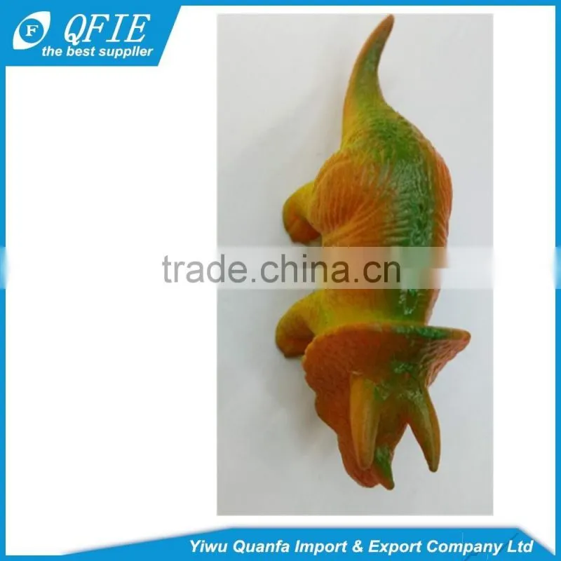 2017 new High quality 3D plastic 5cm simulation dinosaur toy for kids