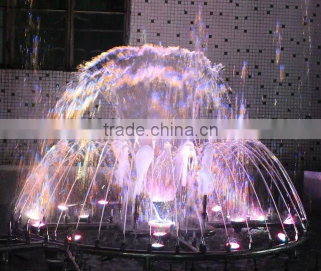 stainless steel small water pool solar fountain