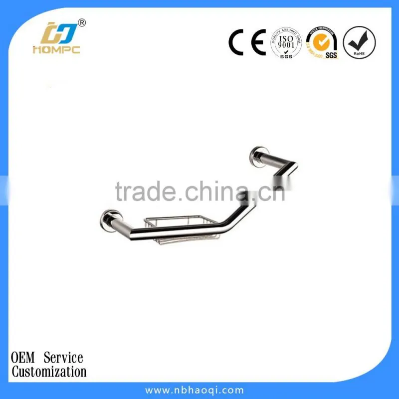 Brass grab bar
