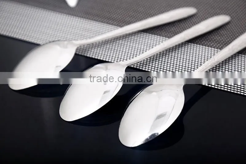Natural color spoon and fork set free sample available
