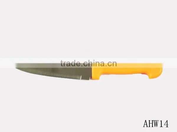 2015 kitchen knife set with plastic handle