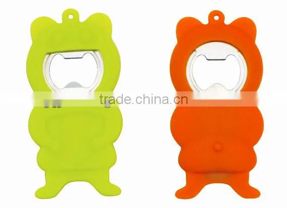 Novelty and funny Mini silicone opener / gift bottle opener