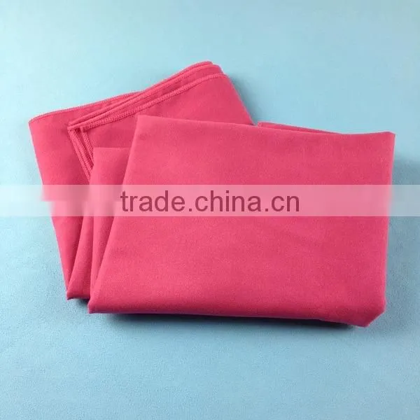cheap 85 polyester 15 polyamide micro fiber gym towel antibacterial