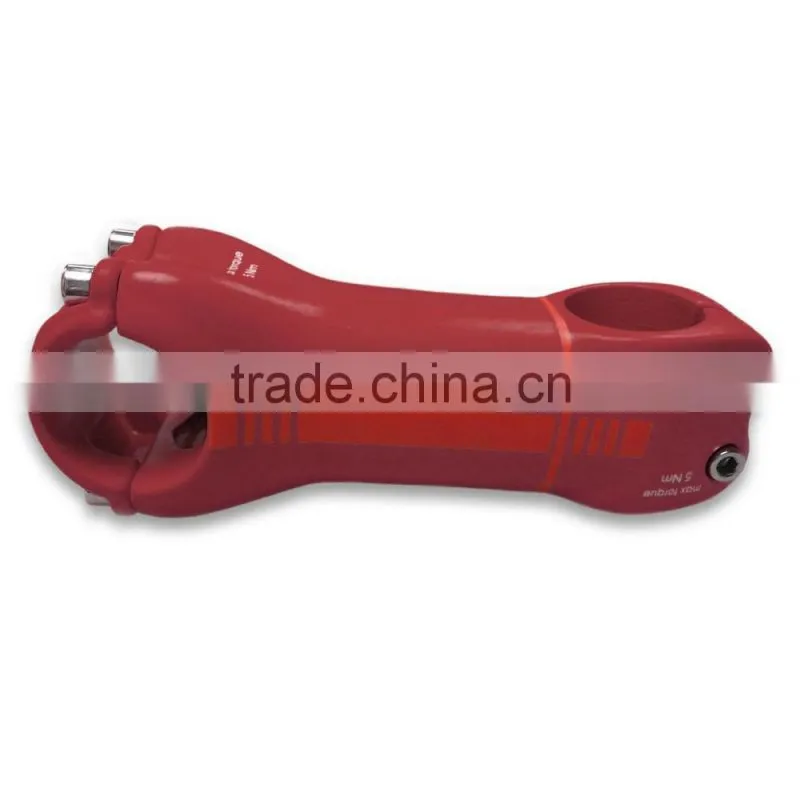 6 and 17 degree colorful super light full carbon fiber T700C bicycle 3k UD stem