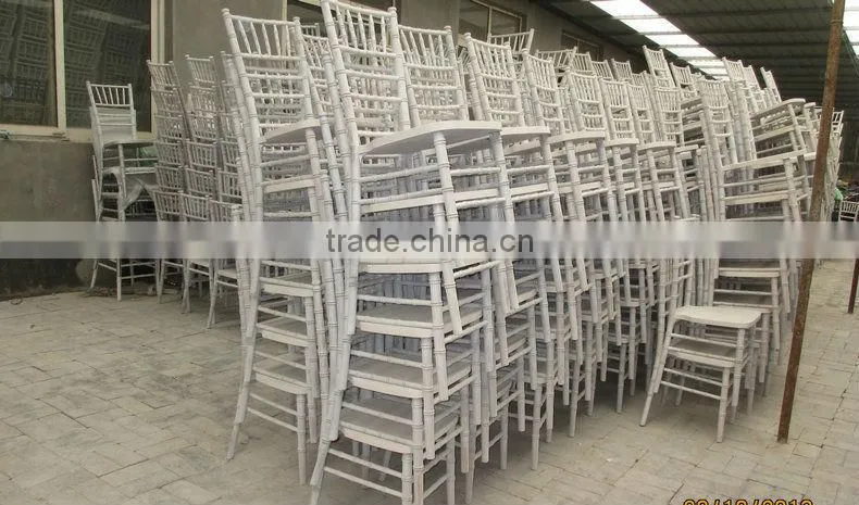 large stocks unpainted wooden banquet chiavari chair (chivari)