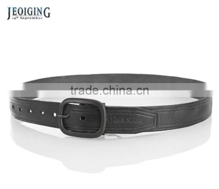 J40021 Classic Belt Men's Genuine Leather Belt Pin Buckle Belt