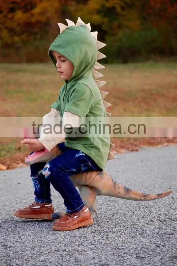 Unisex Dino Hoodie Dinosaur Costume Party Kids Trex Clothing Cool Baby Clothes