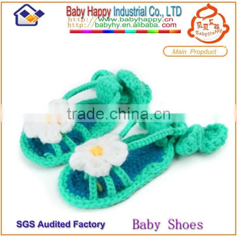 Hot Sale Handmade Wholesale Crochet Baby Shoes Made In China