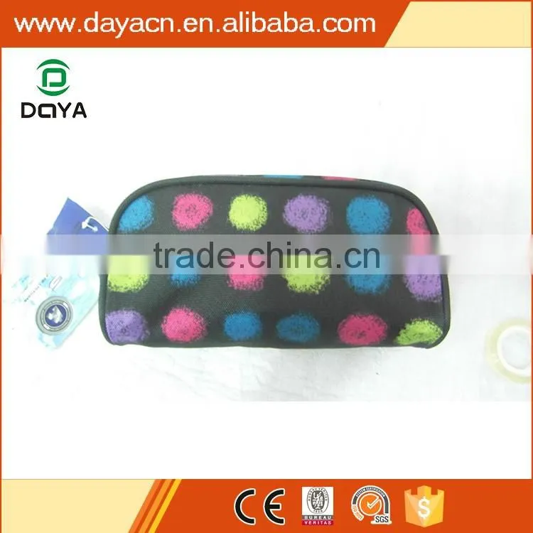 2017 hot sales custom printed polyester pencil pouch