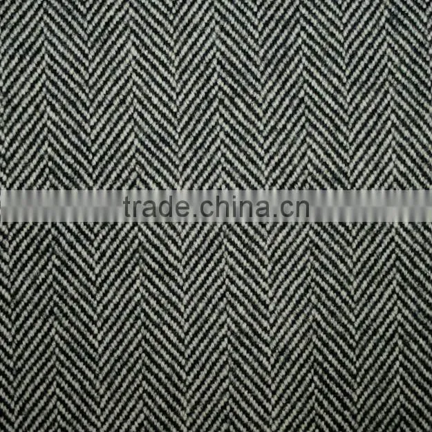 T/C FABRIC POLYESTER/COTTON 65/35%,GREIGE IN TWILL,HERRINGBONE WEAVE,B/WHITE,DYED