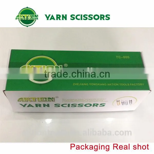 Good quality Yarn Scissors Colorized handle Thread Cutter hot scissorsTC-805