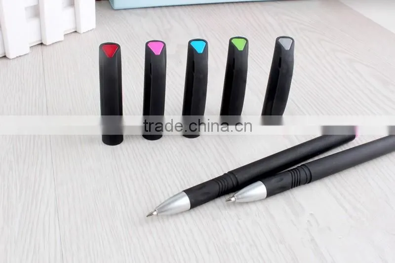 Hot sale promotional logo customized plastic advertising gel ink pen