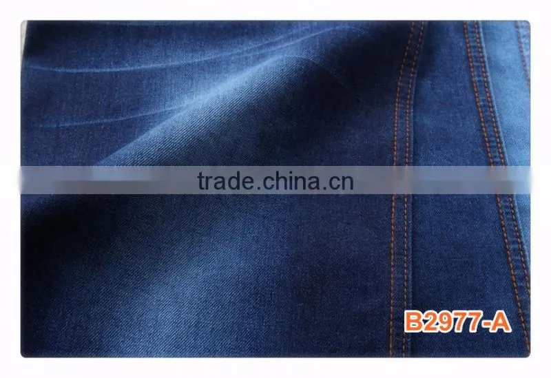 Cotton polyster spandex denim fabric made in China