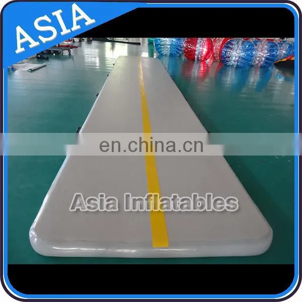 Exciting Gray Inflatable Sport Air Track For Jumping