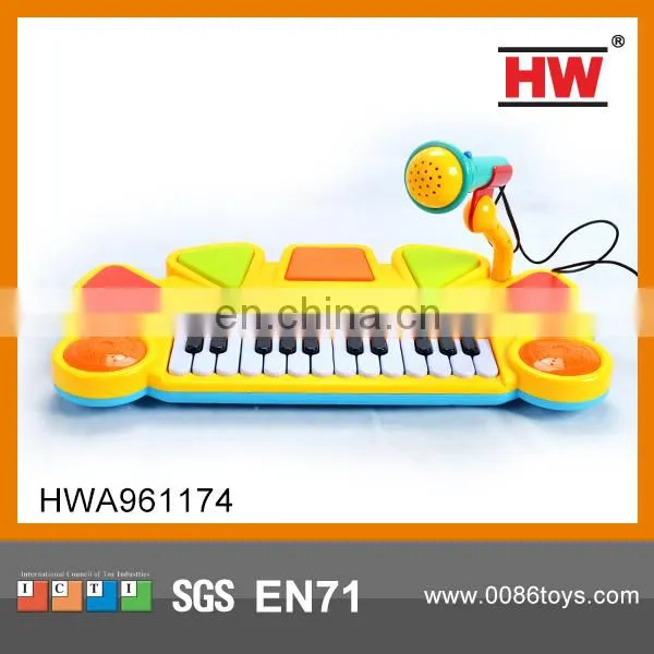 Lovely child plastic xylophone keys mini piano