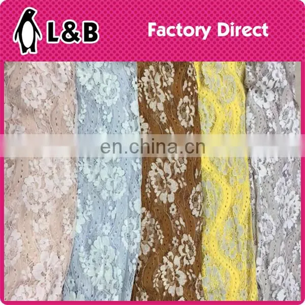 2017 wholesale popular soft cording cotton nylon fabric