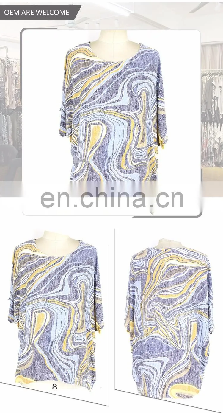Popular Style Latest Daily Wear Women Print Fashion Tops