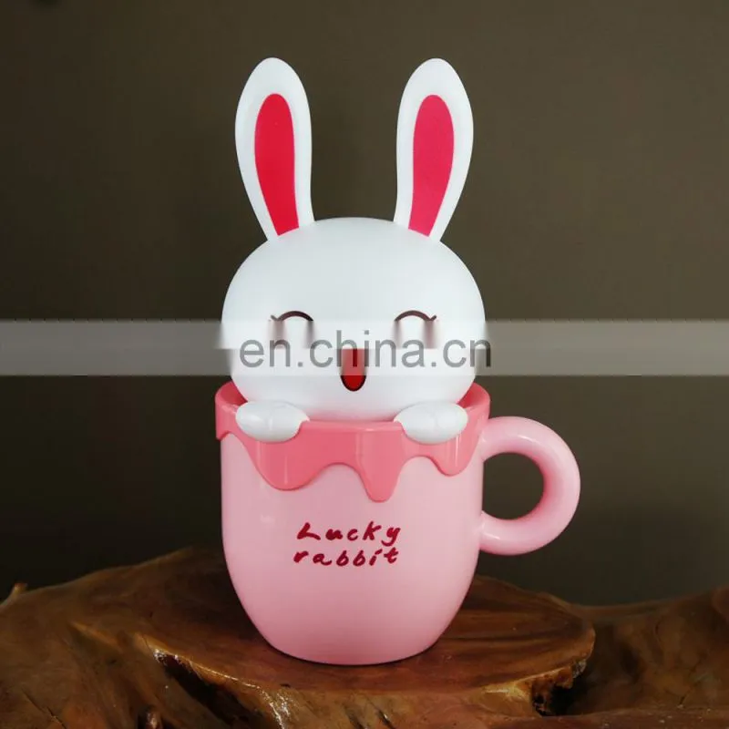 Hot sale USB rechargeable Cup Cartoon Table Lamp usb charger table lamp children table lamps