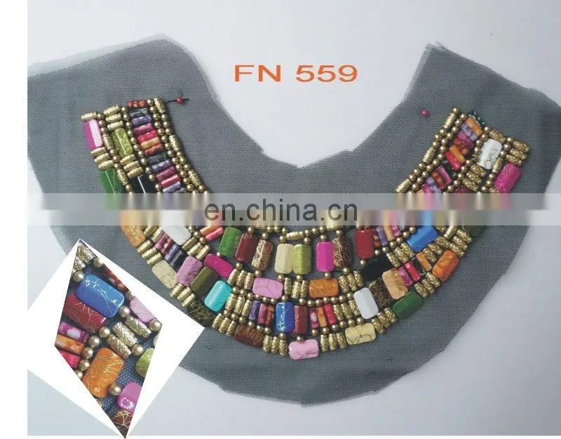 ethnic characteristic collar