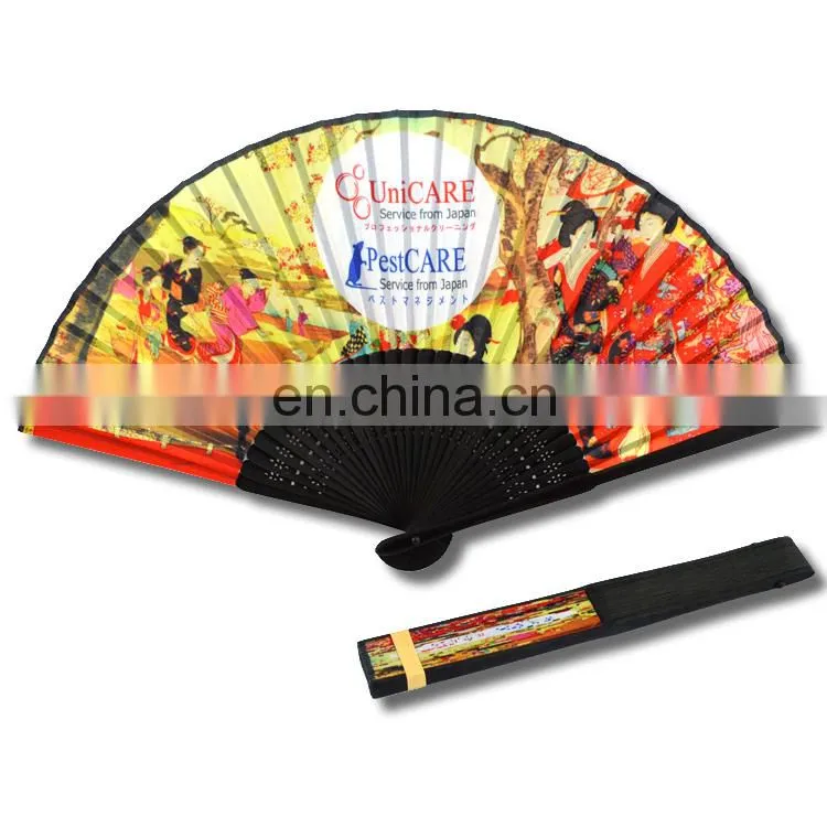 Personalized handheld customized bamboo hand fan