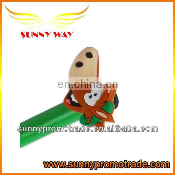 hot selling custom soft pvc pen caps