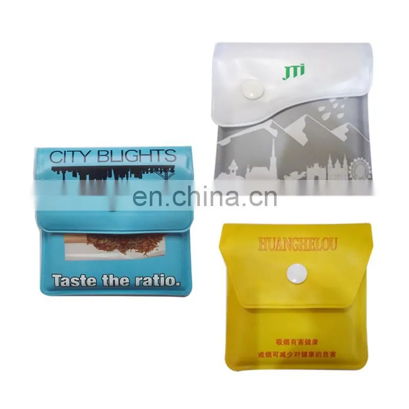 8*8cm PVC/EVA material custom pocket ashtray
