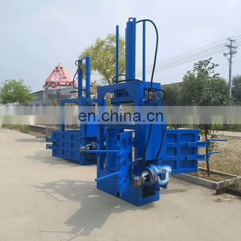 High Efficiency Waste Paper/Plastic Bottles/Cloth Compress Baler Machine