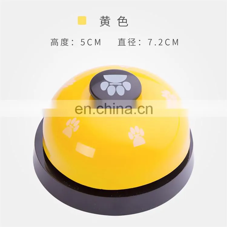 Wholesale Paw print training cat dog potty pet dog training bells