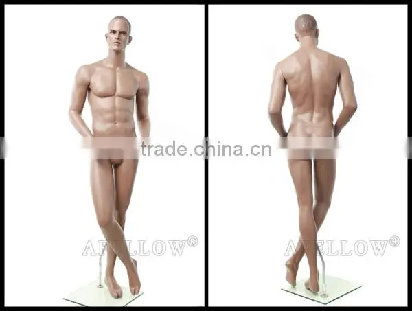 Wholesale Full Body Realist Muscle Male Mannequin Cheap Dummy Fiberglass Man Mannequin ZEKE2
