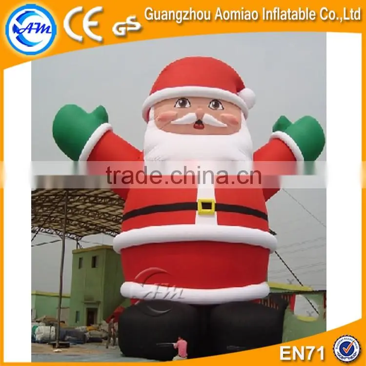 2016 Inflatable christmas decoration inflatable santa in chair